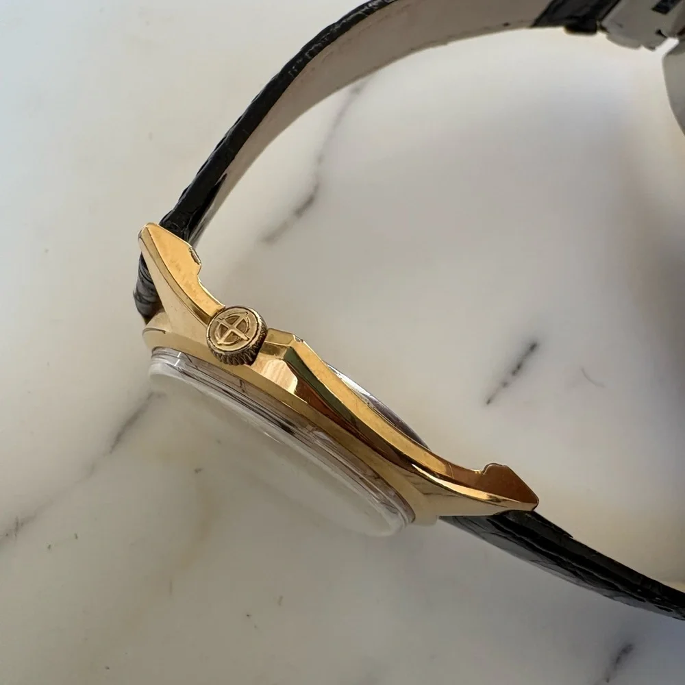 Zodiac Olympos 703-918 Vintage 70s Mystery Dial 17 Jewels Swiss Automatic Watch